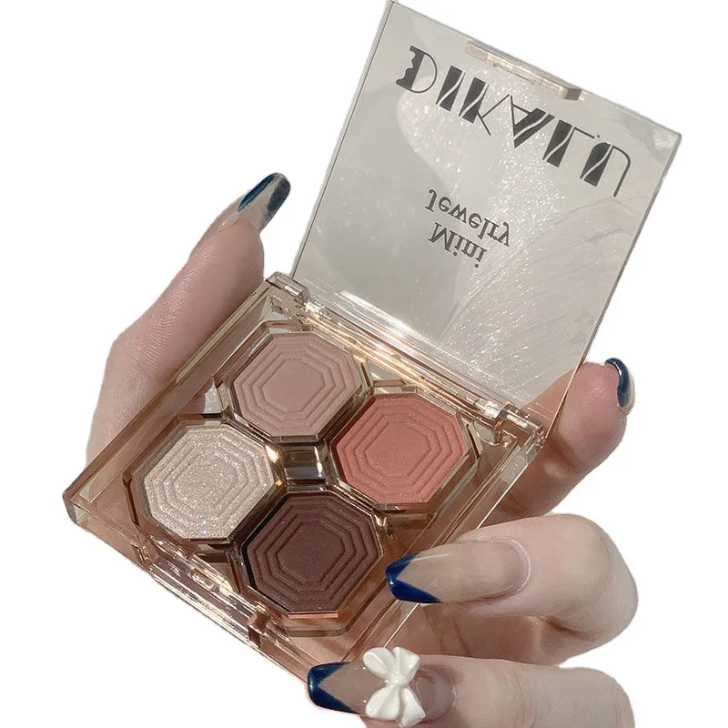 Top seller Matte Eyeshadow Palette Pearlescent Glitter Metallic Smoky Pigmented Eyeshadow Palette Cosmetic Makeup Palette