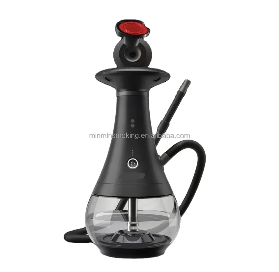 wholesale 2023 customize multi flavor with electric hookah style shisha pipe nargile qalyan Misha is my shisha