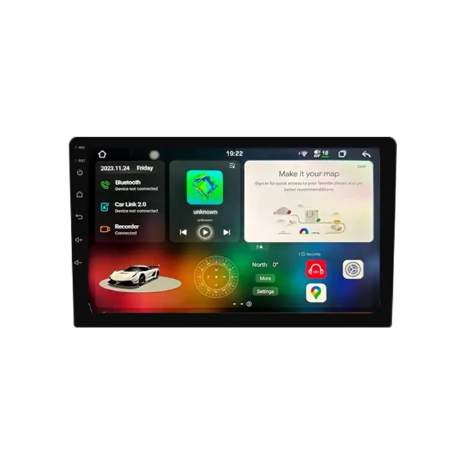 Aijia 5 г 7870 Универсальный 9/10 дюймов 2k экран android 13 автомобильный dvd-плеер GPSnavigation радио 8-ядерный Автомобильный мультимедийный видеоплеер