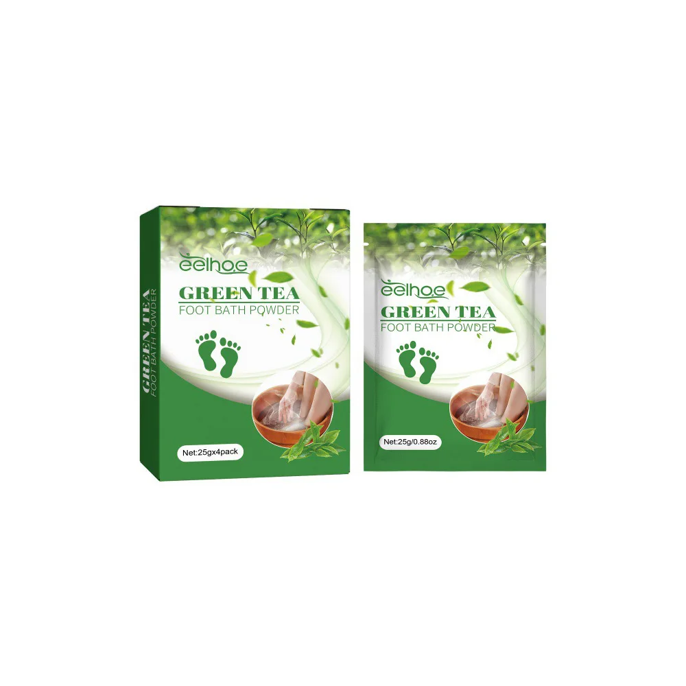 4pcs EELHOE Foot Bath Peeling Dead Skin Herbal Tea Foot Bath Powder Foot Soak Bath