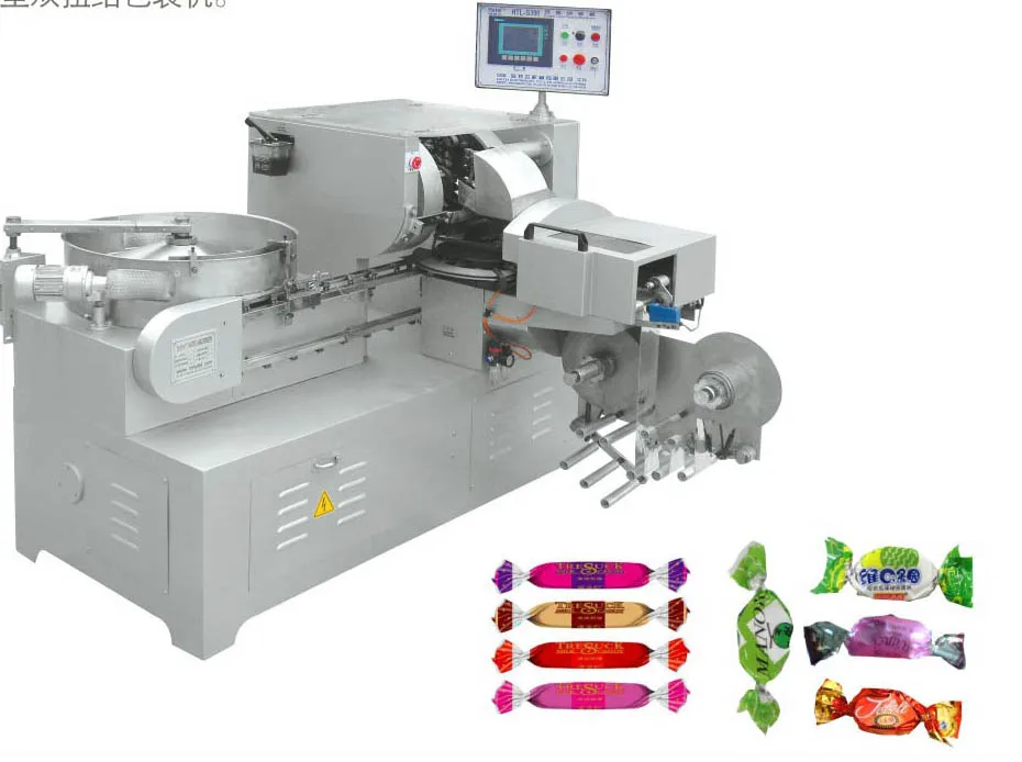 Automatic double twist candy packing wrapping machine for extra large product price