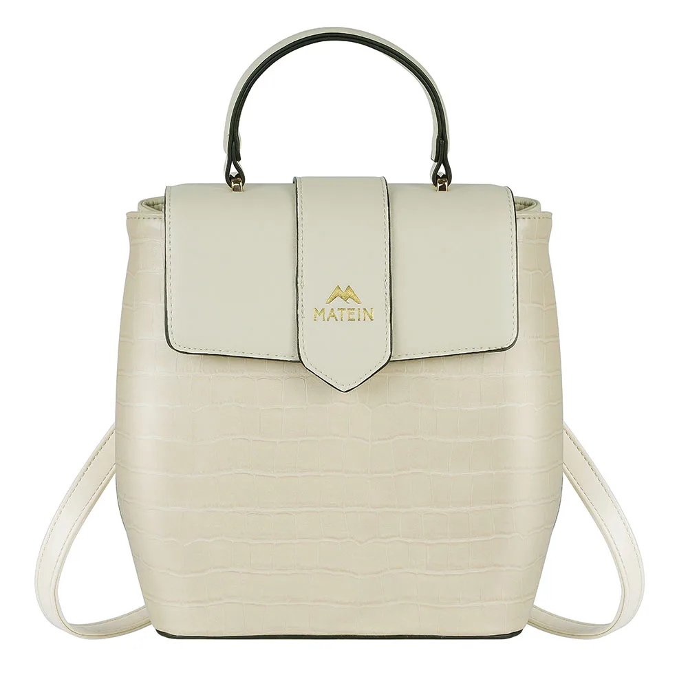 Fashion Casual College Style Travel Bag Pu Leather Backpack Women Ladies Backpack Waterproof Student Mini Backpack