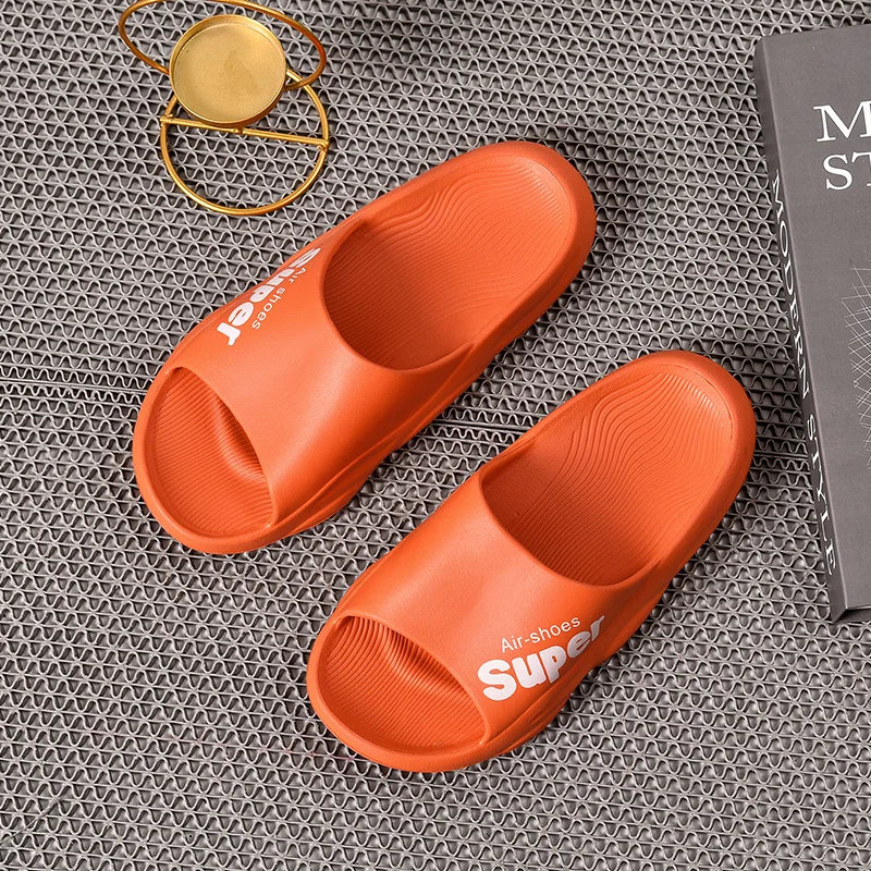 
New Fashion One-line Shoes Shit Feeling Multicolor Inside and Outside Wear Home Slippers 