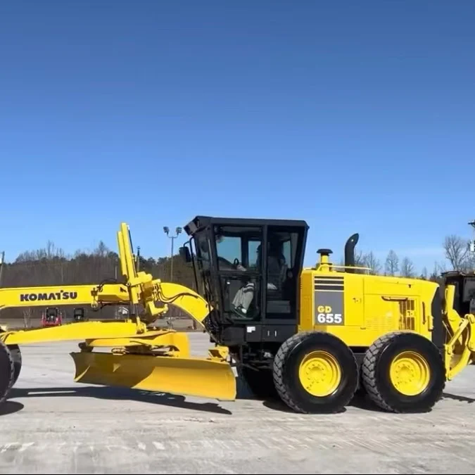 Оригинальный использованный грейдер komatsu 655 521 623 661 611 705 GD511 GD655 грейдерский насос низкая цена для продажи