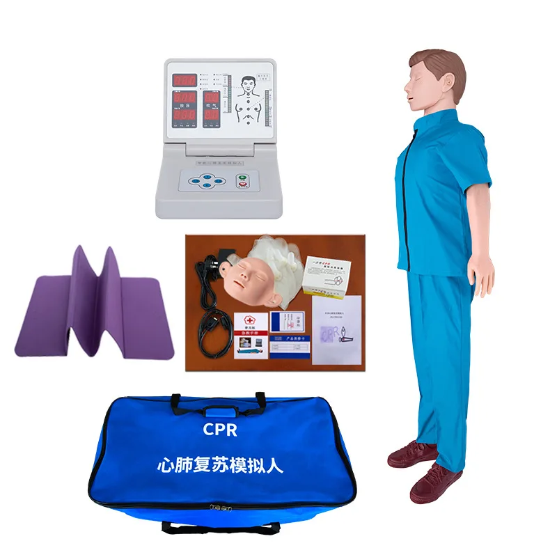 Медицинское использование всего тела CPR манекен реанимационный симулятор экстренный