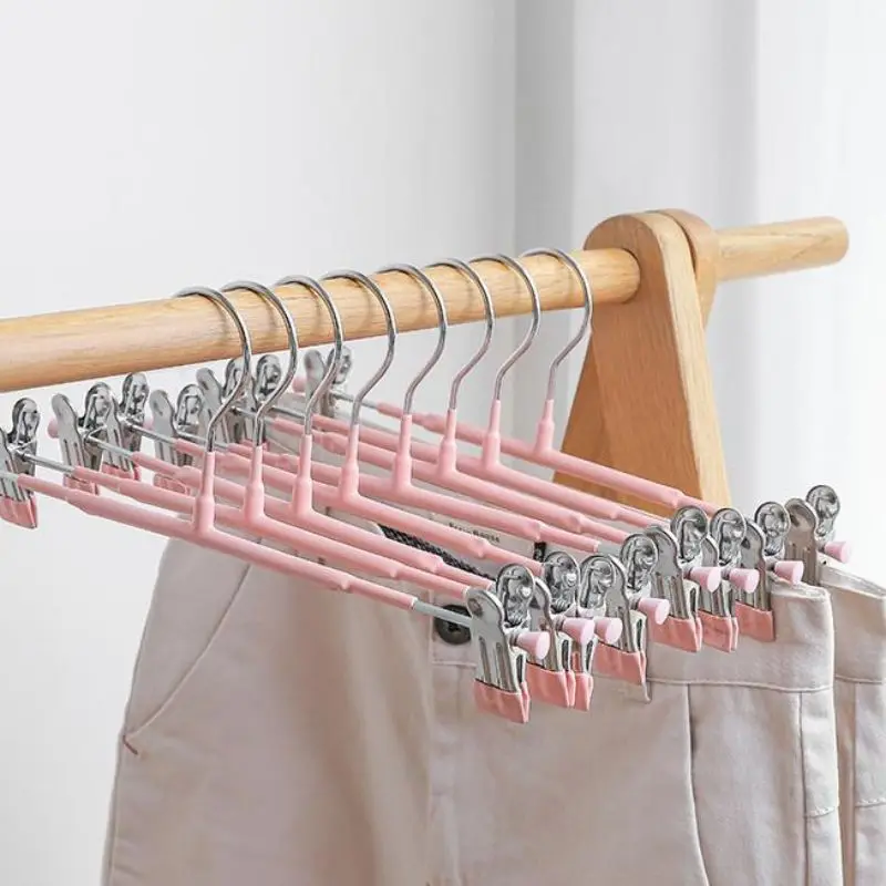 space saving non slip  metal clip  pant & skirt hanger bikini clothing Brand clothing store hangers swimwear Underwear hangers
