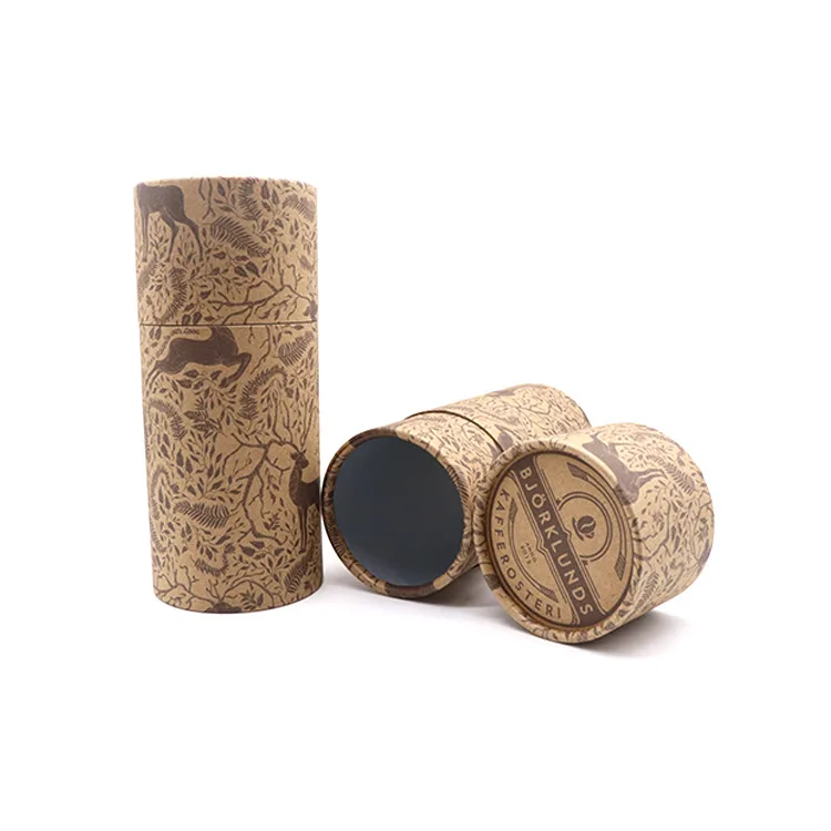 Custom Essential Oil Packaging Paper Tube For Cosmetic Packaging OEM Cylinder Box Packaging for Essential Oil bottle