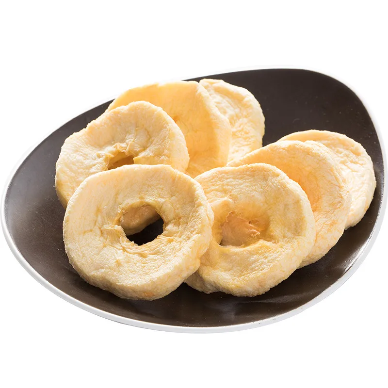 Китайские сушеные яблочные кольца, сушеные фрукты, полезные снэки, добавка, бесплатные сухие фрукты россыпью