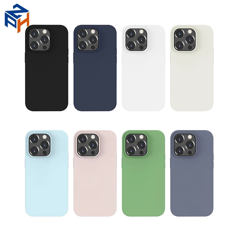 High Quality Official Same Original Liquid Silicone Cover With Logo Cell Phone Case For Iphone X Xr Xs 11 12 13 14 Mini Pro Max