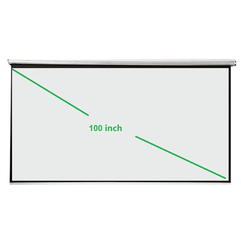 120 дюймов портативный наружный проектор экран для офиса/школы/домашнего кинотеатра/наружного кино