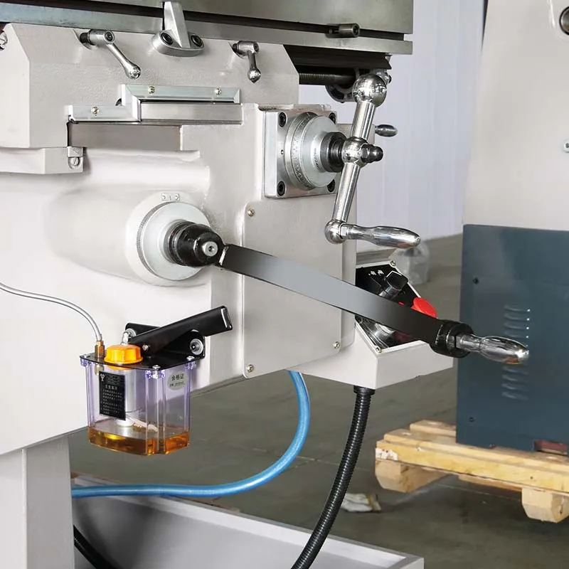 High precision X6325U manual table vertical milling machine with universal dividing head