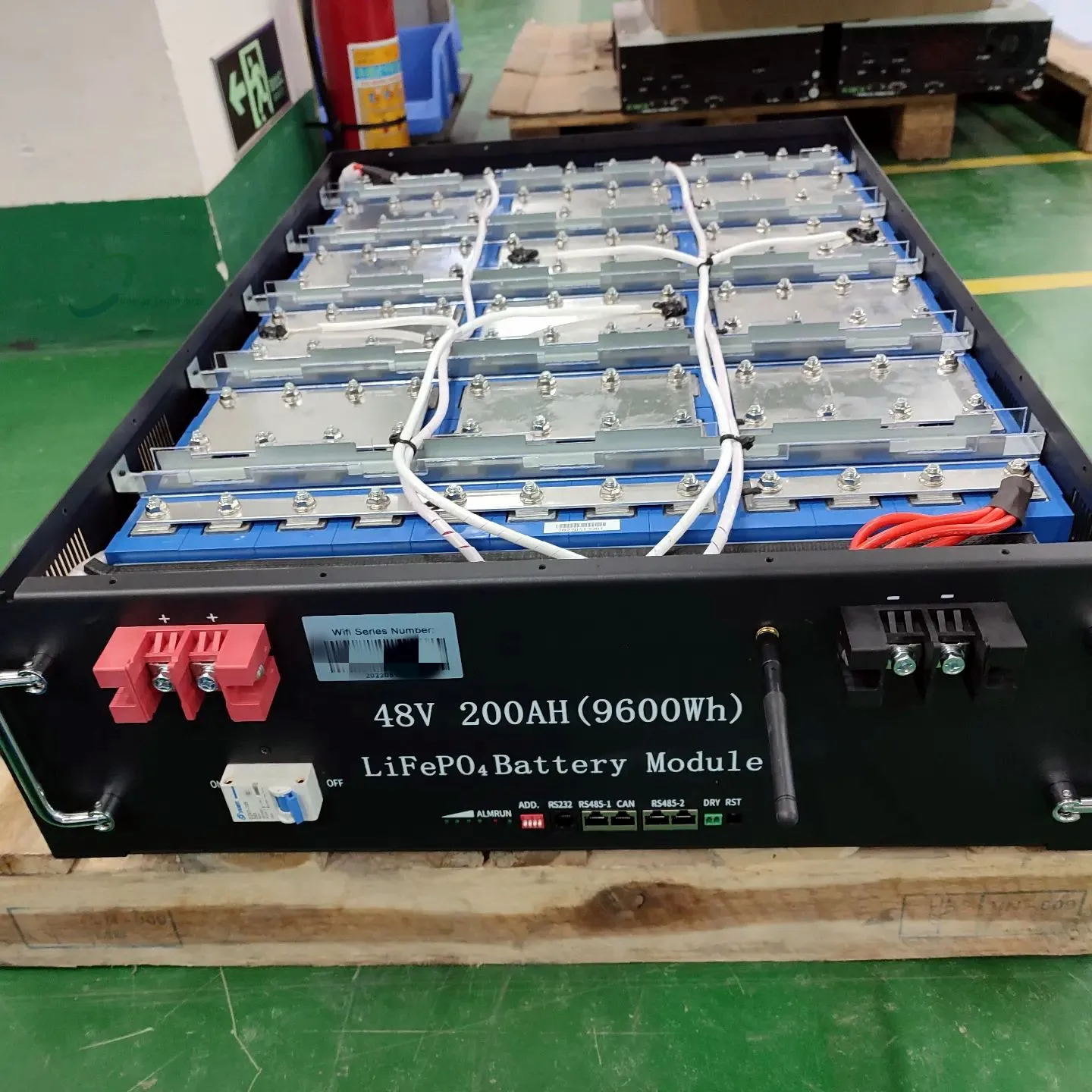 Chliss Rack Mounted Lithium Battery Cabinet Server R 48V 100Ah Solar Battery 30 Kwh