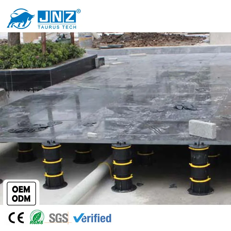 Flooring Accessories Supports Pool Decking Stone Tile Paver Terrace Adjustable Plastic Pedestal