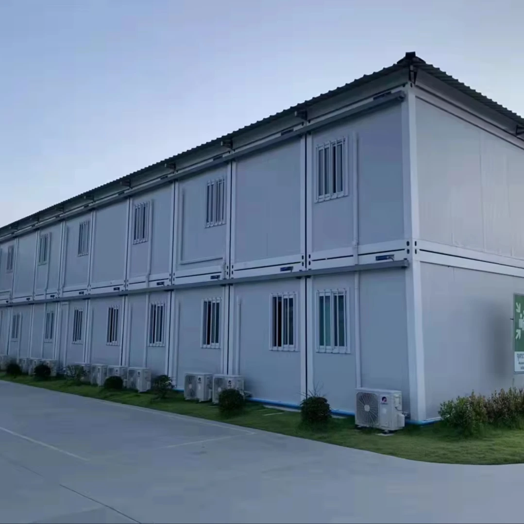 20ft 40ft Prefab Home Modified Shipping Container Prefabricated Modular Building for Public Use Durable Steel Material