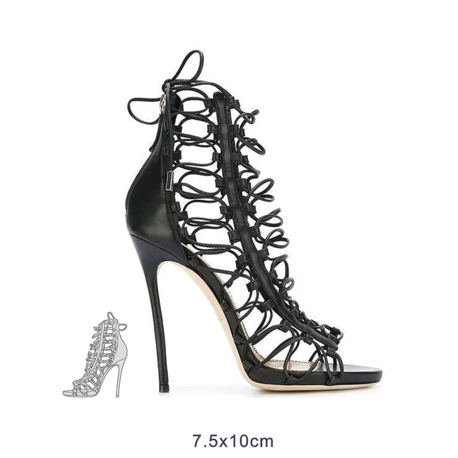 
2021 new metal cutting dies for making card craft knife mold blade punch stencils high-heeled Scrapbook 