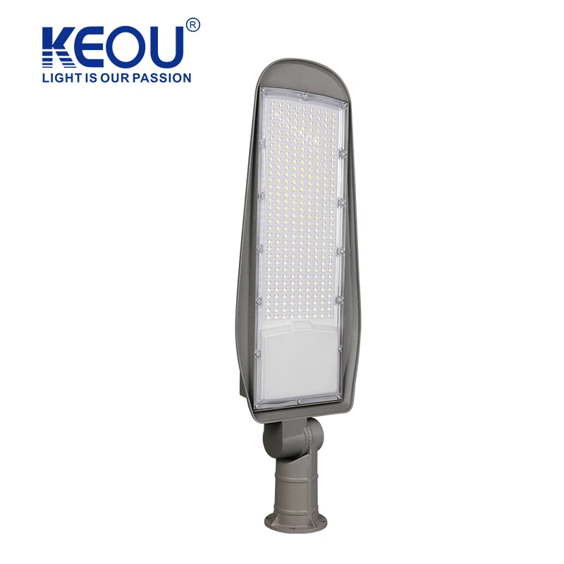 KEOU 180 rotation adjustment waterproof IP65 150 degree Beam Angle 200W street lights