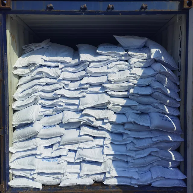 Pink color speckles used as washing powder ornament