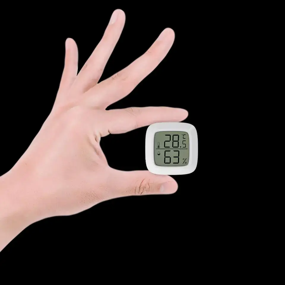 Mini Indoor Thermometer Digital LCD Temperature Sensor Humidity Meter Thermometer Room Hygrometer Gauge