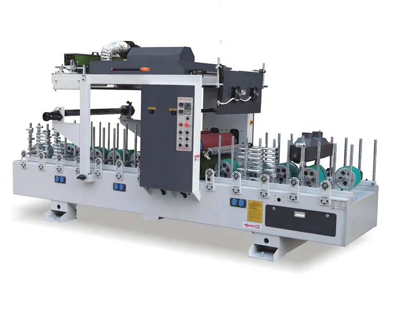 TC Pvc Foil for Profile Wrapping Machine Provided PLC CE Certificate Cold Glue PUR Hot Melt Glue Foshan Hot Product 2019 1 Years