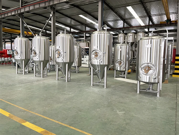 China Hot sale 500l Stainless Steel Craft Beer Fermenting System Long Service Life