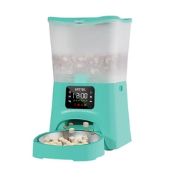 Lifetail newest Smart 3L Capacity Voice Recorder Programmable Dog Food Dispenser Automatic Pet Feeder for Dog Cat