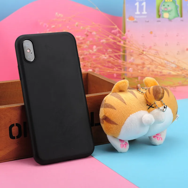New Products Cute Peach Buttocks Corgi Fart Plush Toy Pendant Key Chain Kids Gifts