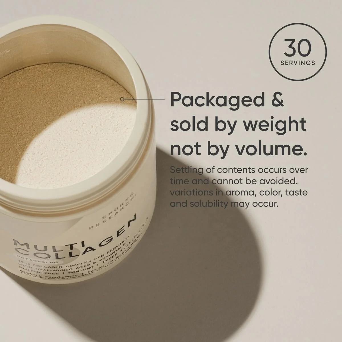 Private Label Collagen Peptides Powder Drinks Types 1 and 3 For Skin Hair and Nails Hydrolyzed Collagen Supplement