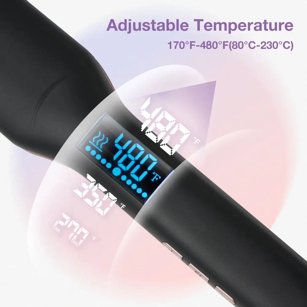 High Quality Customize Titanium Hair Straightener Flat Irons For Keratin Use Private Label Iron