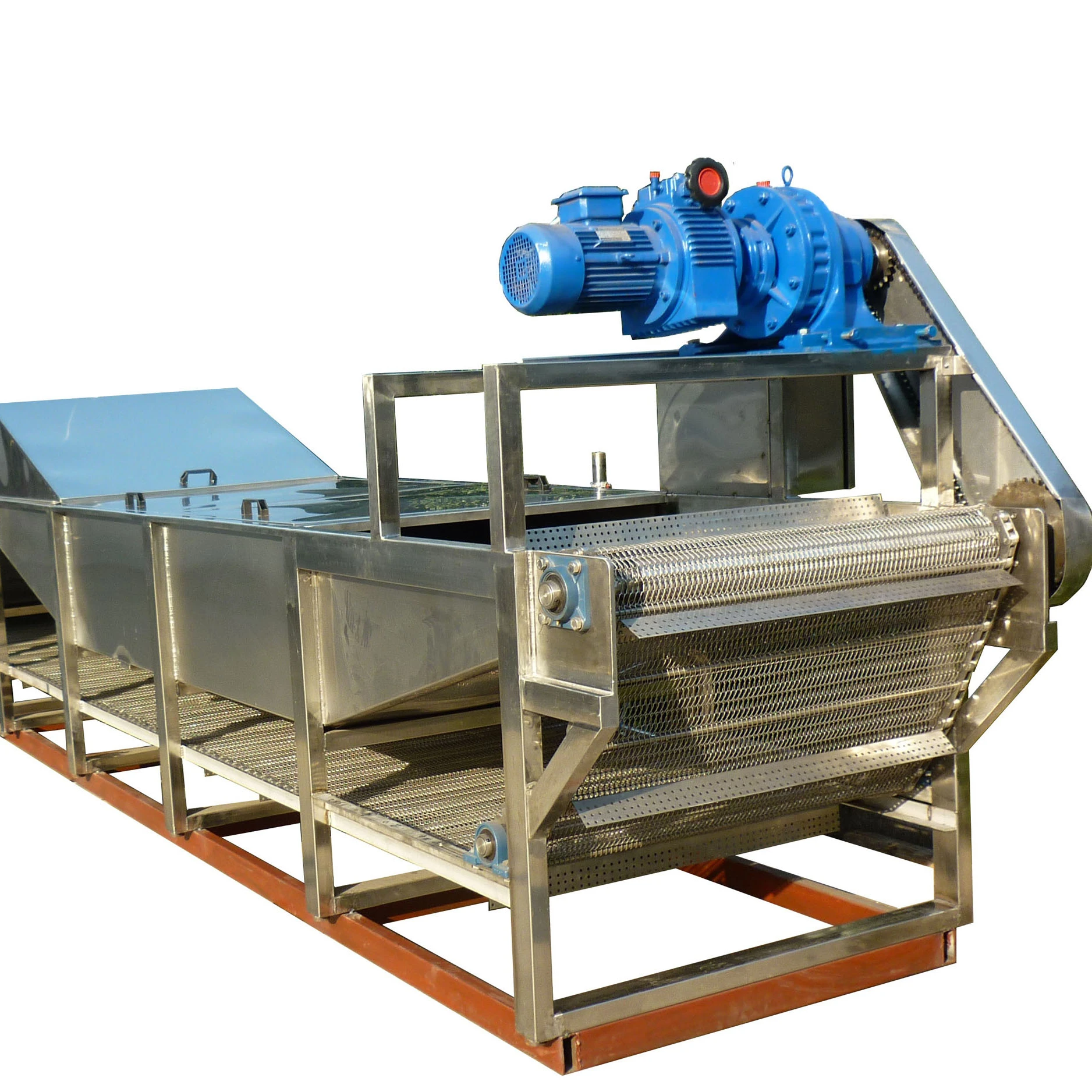 Industrial use 5000b/h immersion type tunnel pasteurizer