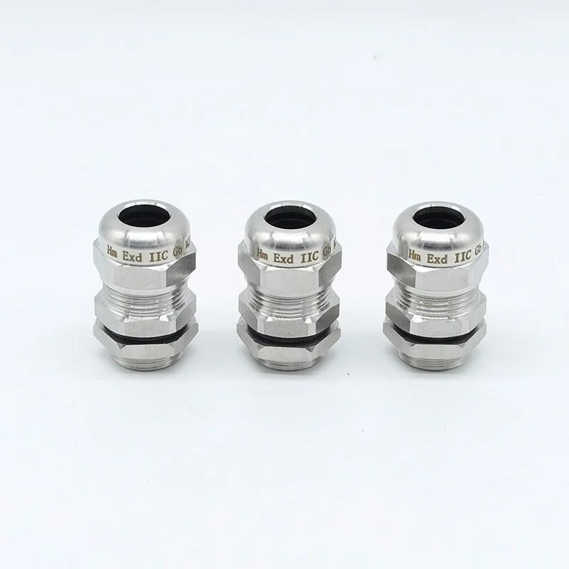 Manufacturer Supply Ip68 Waterproof Conduit Connector Stainless Steel Explosion Proof Cable Gland