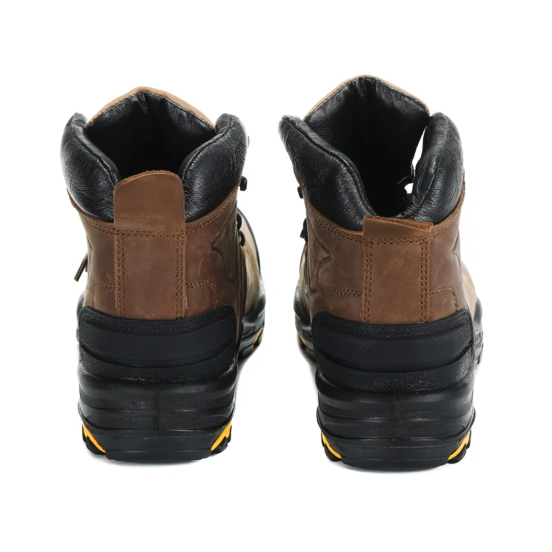 wholesale Custom high quality security cap steel toe protect Industrial Work Shoe Safety Boots