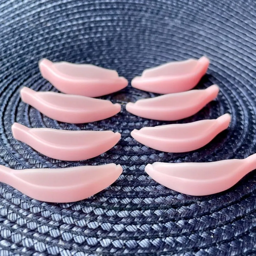 Silicon Eye Pads Reusable Lash Lifting Pad Set Lash Lift Rods Shield 5 Size Silicone Eyelash Perm Pads