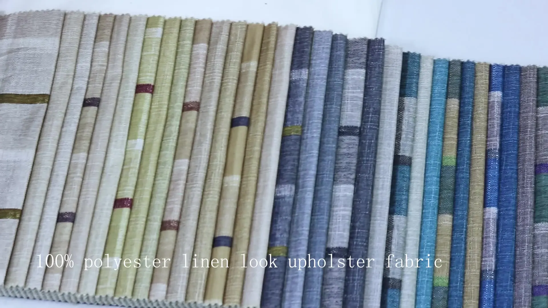 Atmospheric Plaid Striped Fabric Soft Material Fabric Comfortable Touch Home Sofa Fabric