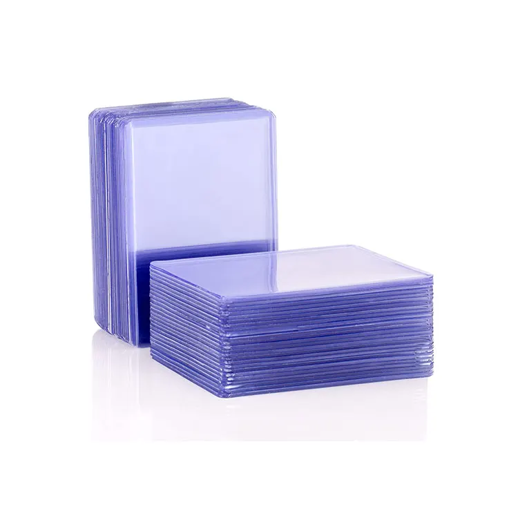 Wholesale High Quality Hard Card Sleeves Clear Protective Sleeves Holder Toploaders Card Sleeves For Trading Card