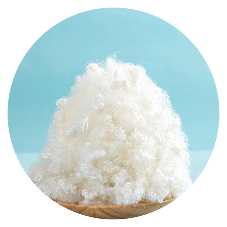 7d 100% polyester chemical recycled fiber