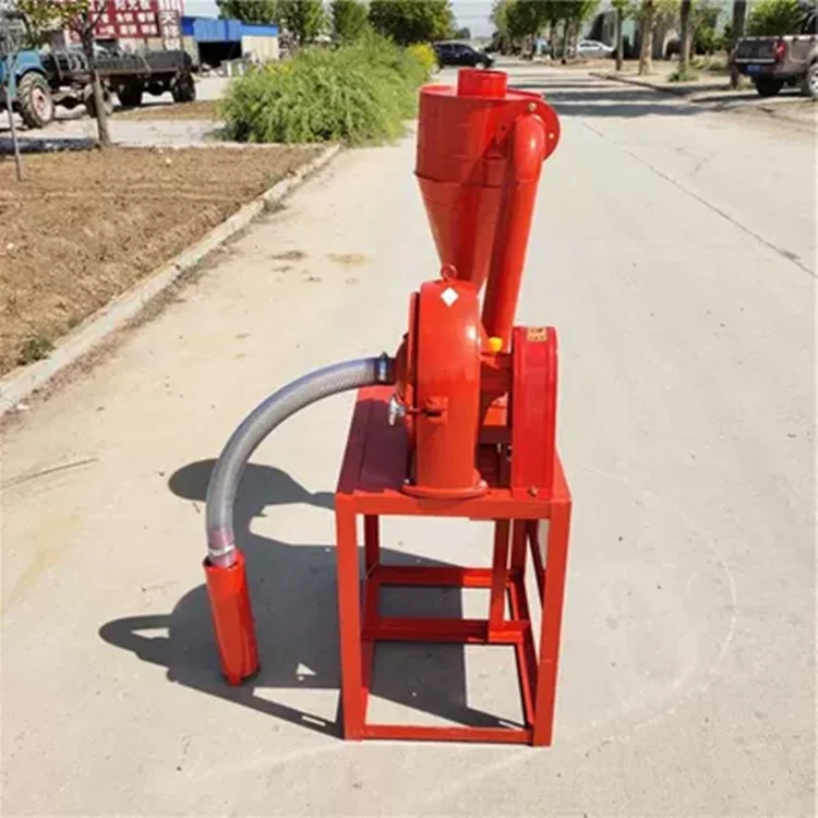 High capacity commercial corn grinder machine Self-priming grain crusher with feed hopper/corn milling machine for sale