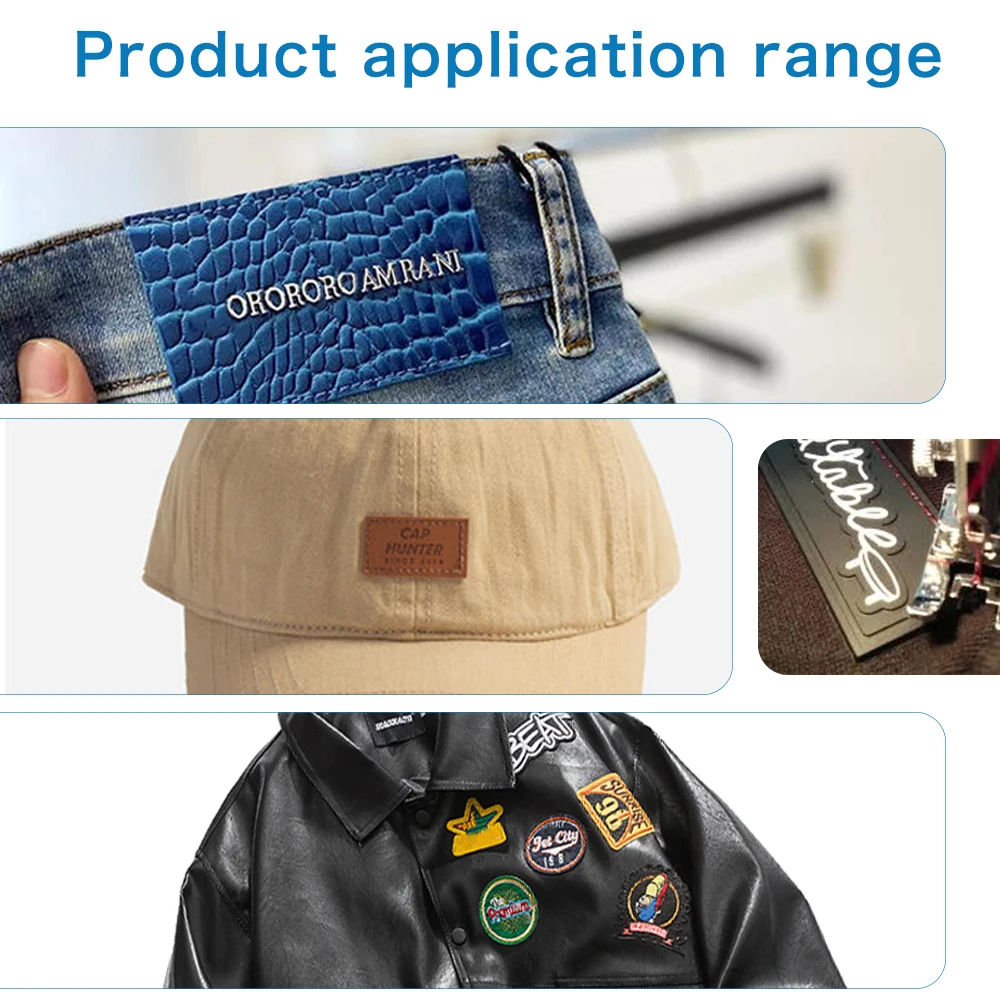 custom 3D raised effect logo 3d rubber silicone heat transfer label Transfer 3d Clothing Silicone Label