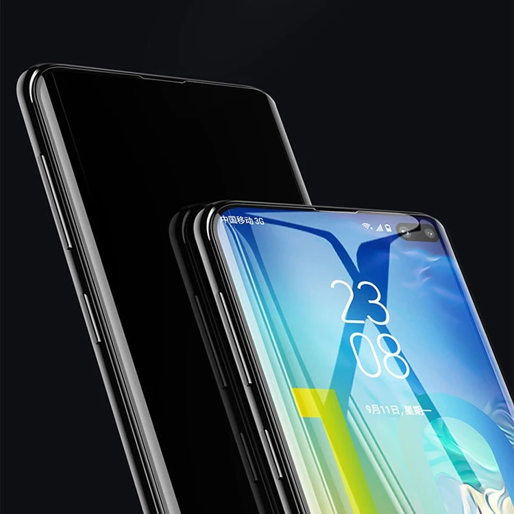 For Samsung S23  Curved Surface UV Full Glue Tempered Film 3D Screen Protector Tempered Glass Lens Film For Samsung S23 Ultra