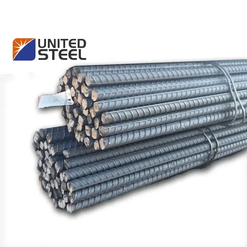 Low price building 180mm concrete construction reinforcement iron rod deformed bar steel rebars