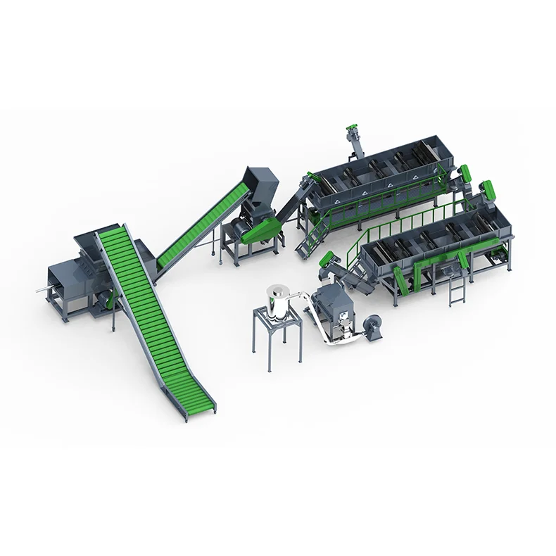 Recycling Machine Plastic Waste Machinery Plastic Bottle Washing Machine Product Dry Cleaning Glass Bottle Plastic New