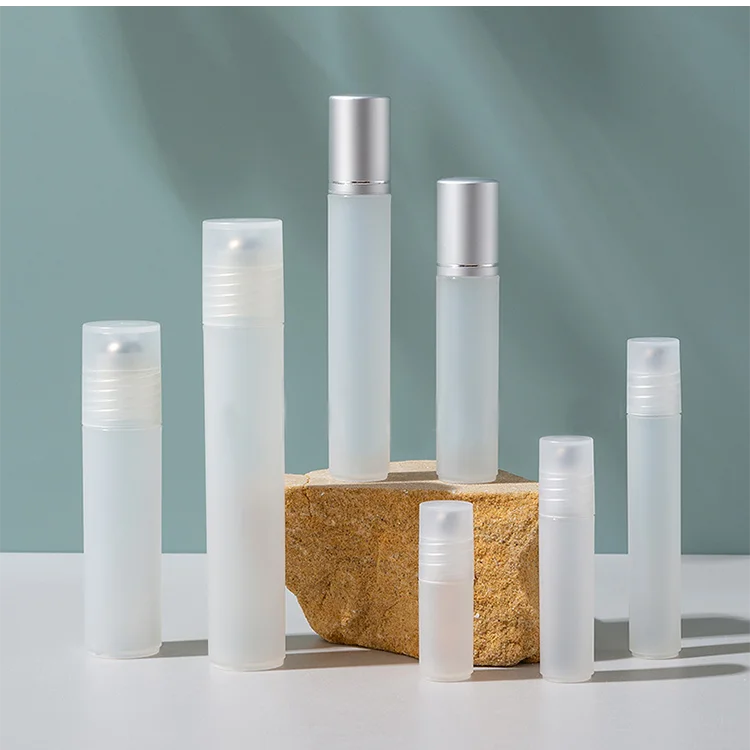 Empty Roller Ball Custom color 3 ml 5ml 8ml 10 ml 15ml 20ml 30ml plastic small roll on bottle for eye cream