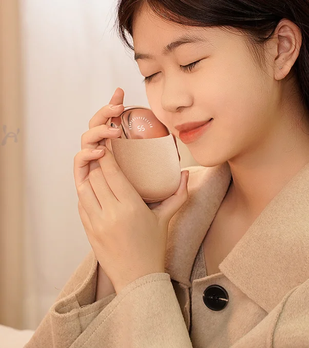 Winter Christmas Gift Portable Rechargeable Mini Hand Warmer Fast Charging HandWarmer Power Bank
