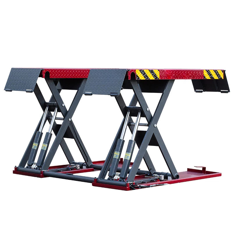 China supply cheap price stationary scissor lift for waste bin
