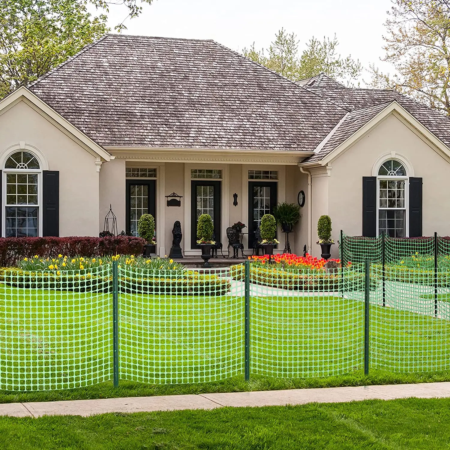 top selling American style  Farm 6 ft T Fence Post Barbed Wire Galvanized Steel Iron Green Metal T Post