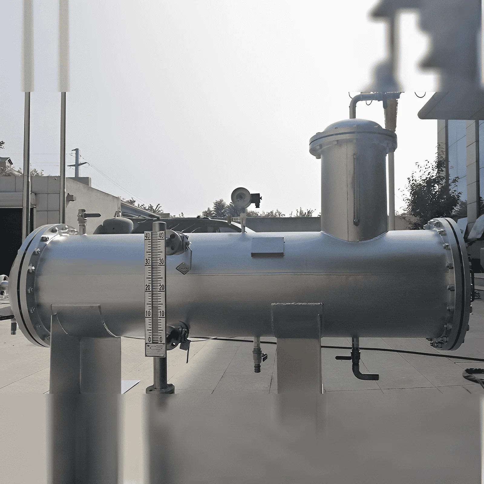 Customized Filtration Equipment Cyclone Oil Remover Pyrolysis Gas Filter