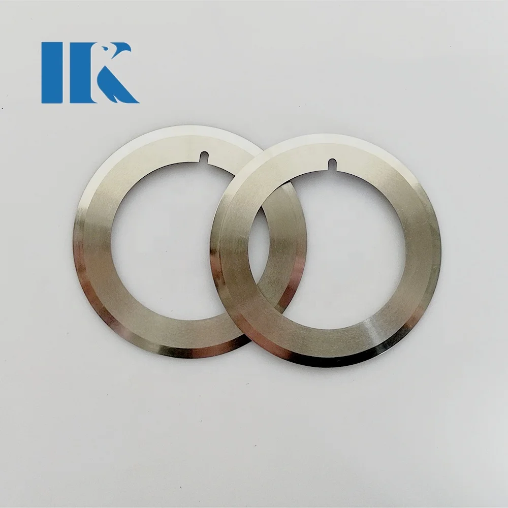 Custom Stable Quality High Efficiency Tool Steel Round Factory Direct Sale Slitting Blades