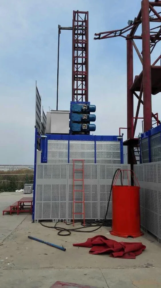 CE and EAC approved construction material elevator passenger and material building lift manufacturer