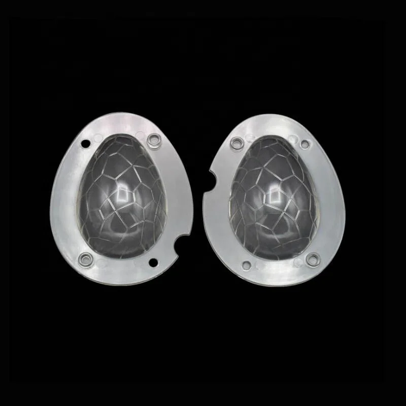 Plastic DIY 3D Polycarbonate Easter Eggs Chocolate Mold Stereo Dinosaur Egg Fondant Candy Jelly Chocolate Mould Baking Tools