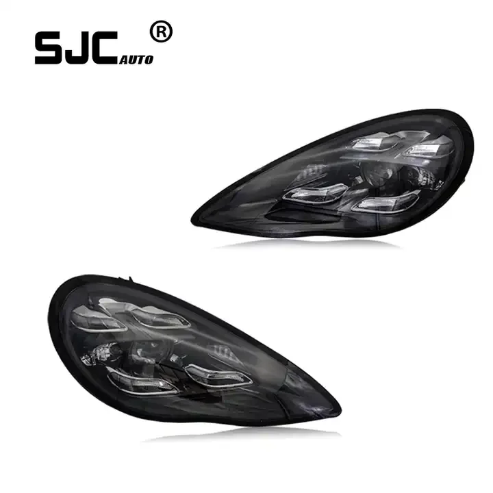 SJC For Porsche Panamera 970 headlights Assembly 10-13 for Panamera retrofitted with new LED matrix headlights Upgrade 2022 styl