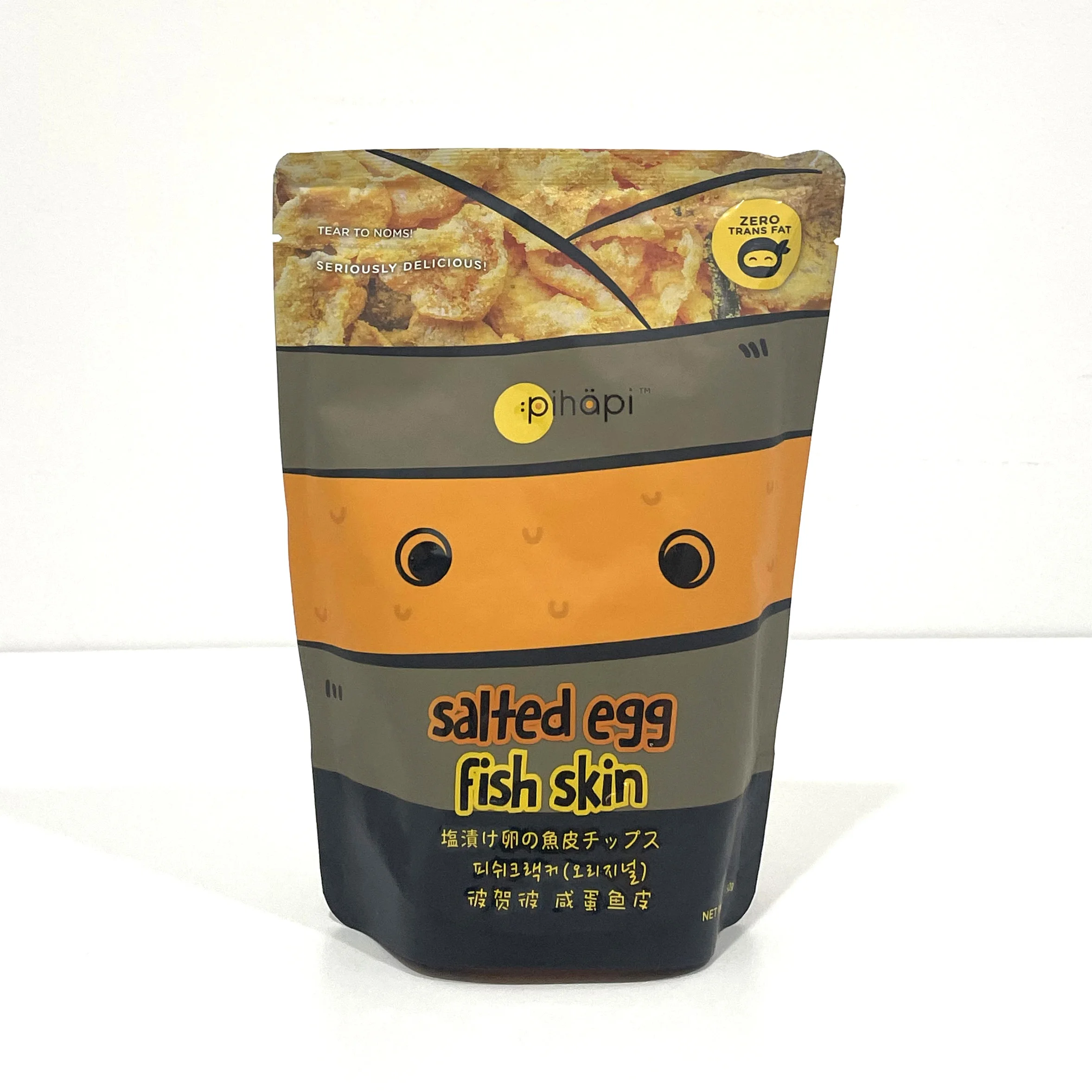 Pihapi Famous Seafood Snacks Real Salted Egg Flavor Crispy Malaysia Best Seller Snack